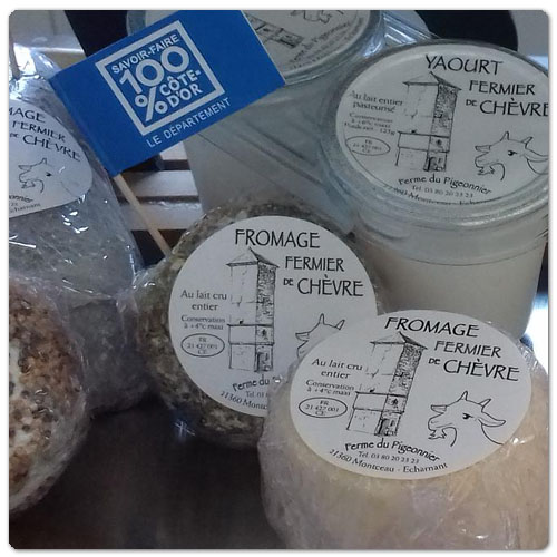 Fromages fermiers de chèvre