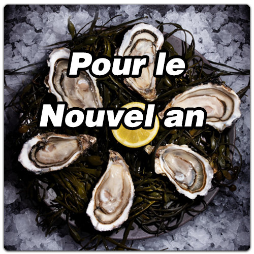 Huitres Pour le Nouvel an