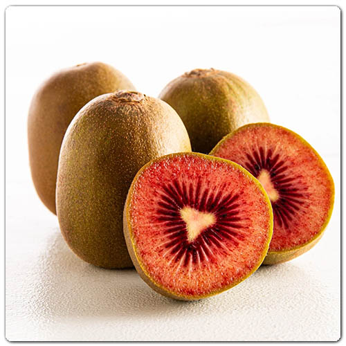 Kiwi Jaune et rouge