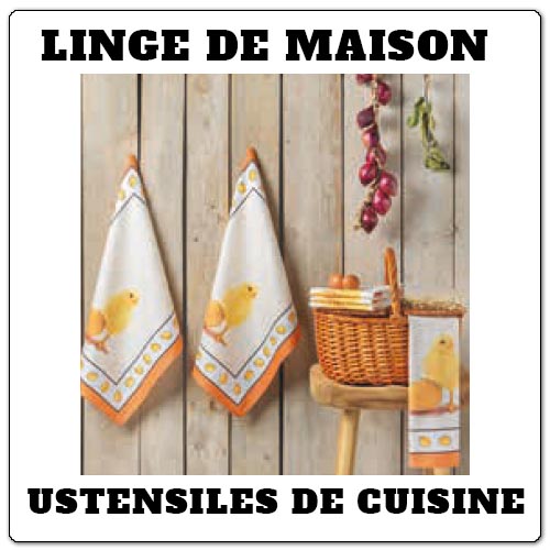 Linge de Maison et Ustensiles de cuisine