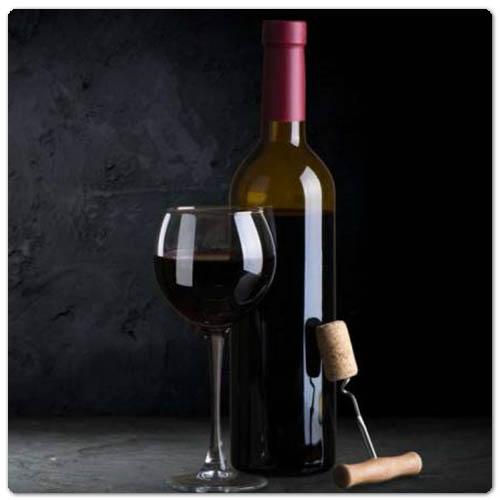 Stock de vin disponible au local